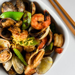 Shrimp and Clams with Douchi (Chinese Black Beans) and Citrus - Diversivore.com
