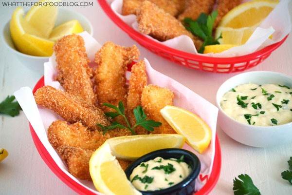 Gluten-free cod fish sticks