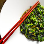 Honey Ginger Pea Tips - Diversivore.com