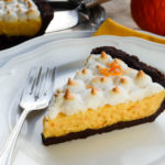 Seville (Sour) Orange and Lemon Pie with a Chocolate Graham Cracker Crust - Diversivore.com