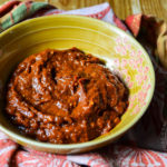 K'uut Bi Ik (Dried Chili Salsa) made with morita chipotles for a smoky and delicious twist on the Yucatecan classic - Diversivore.com