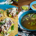 Spent-hen Chicken Tacos and Soup, made together in an InstantPot electric pressure cooker - Diversivore.com