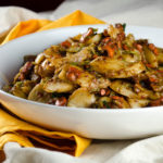 Salmon Fried Rice Cakes (Chao Nian Gao) - Diversivore.com