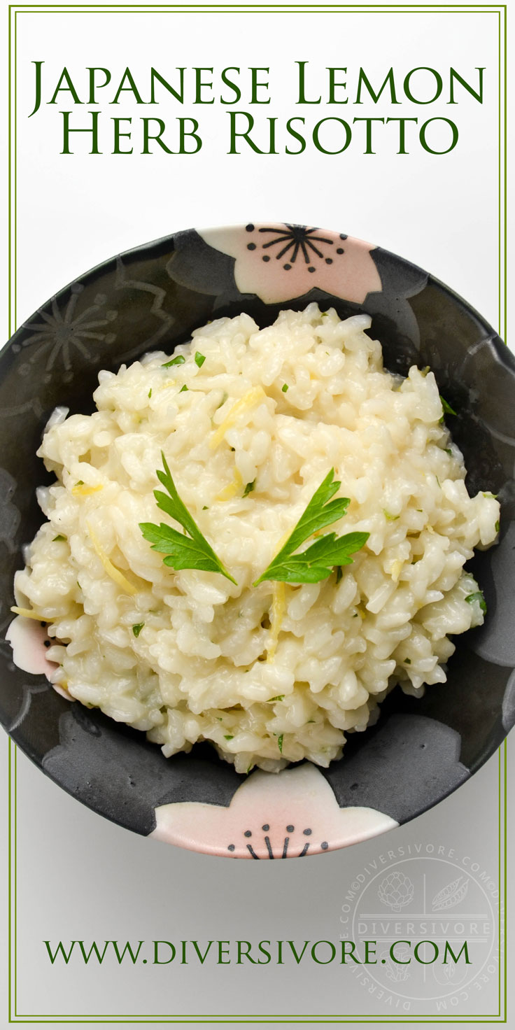 Japanese Lemon Herb Risotto