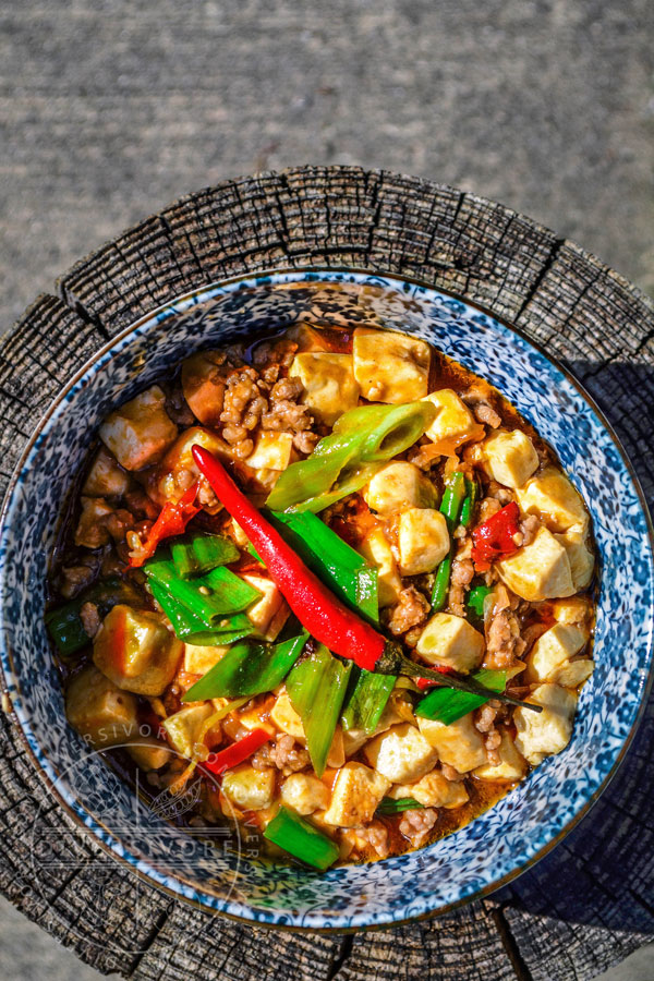 Mapo Tofu with pork - Diversivore.com