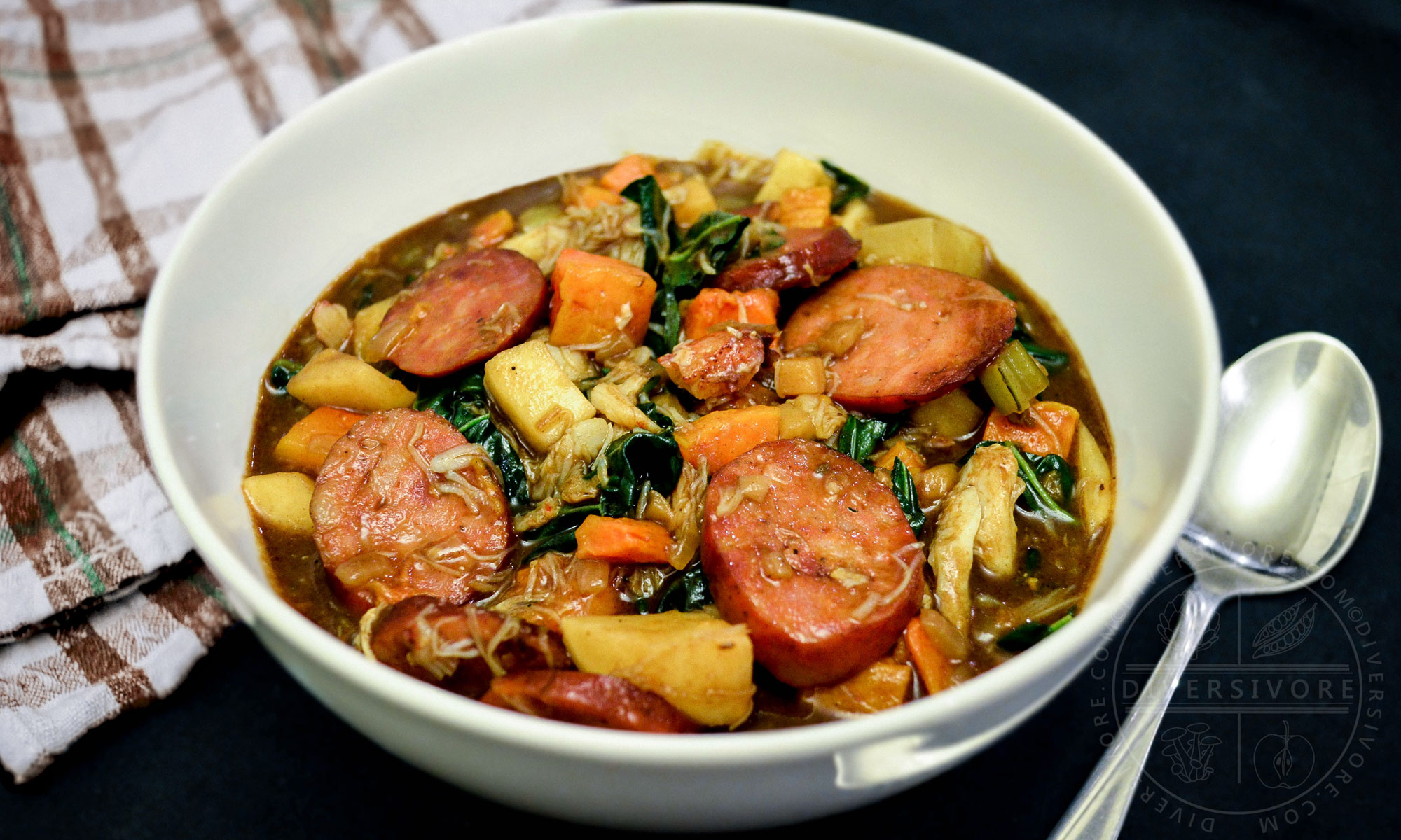 Featured image for “Winter Gumbo with Crab & Sunchokes”