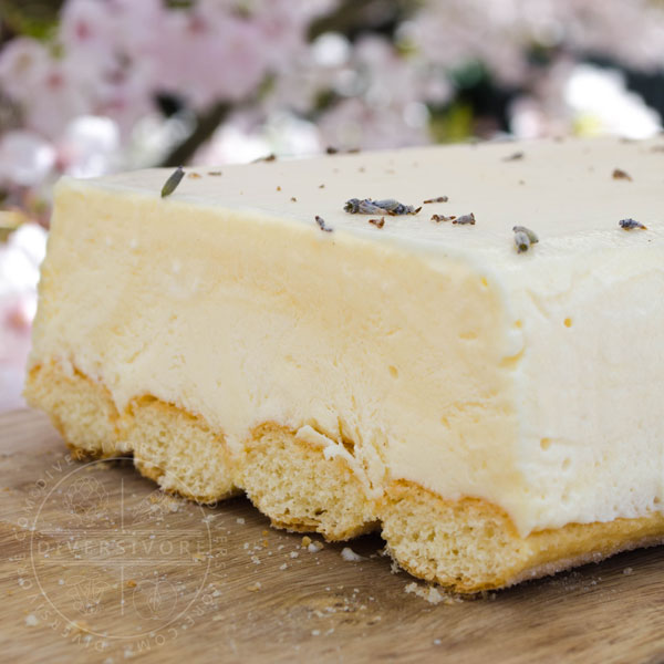 Easy Lavender and Lemon Semifreddo