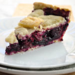 Blueberry-Cherry Pie with a scratch shortening crust - Diversivore.com