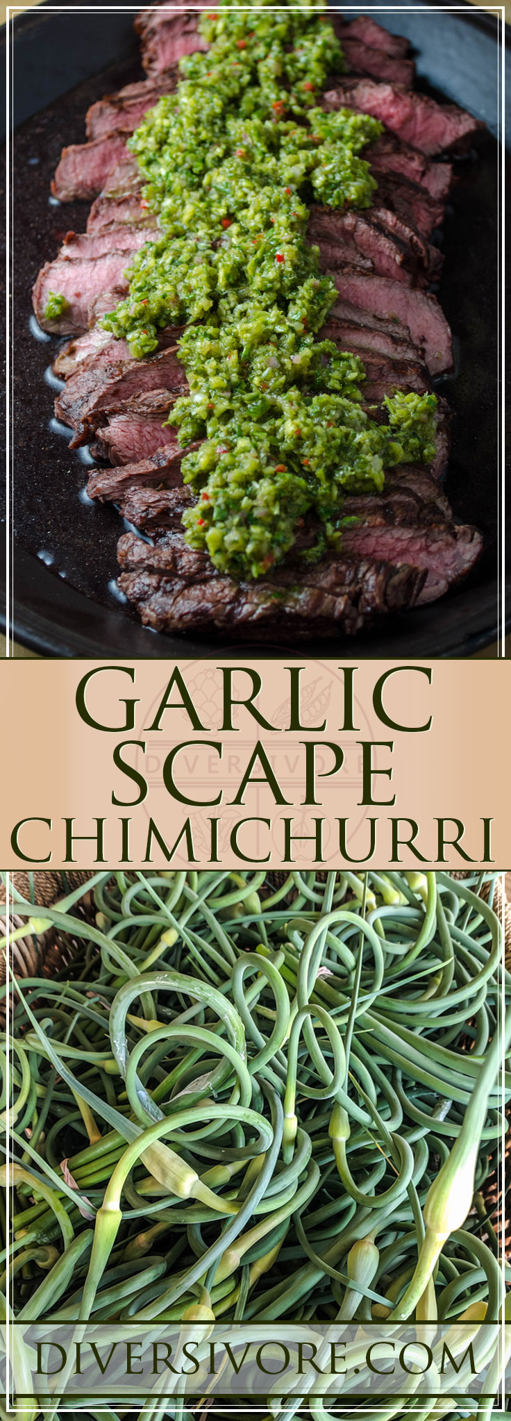 Garlic Scape Chimichurri