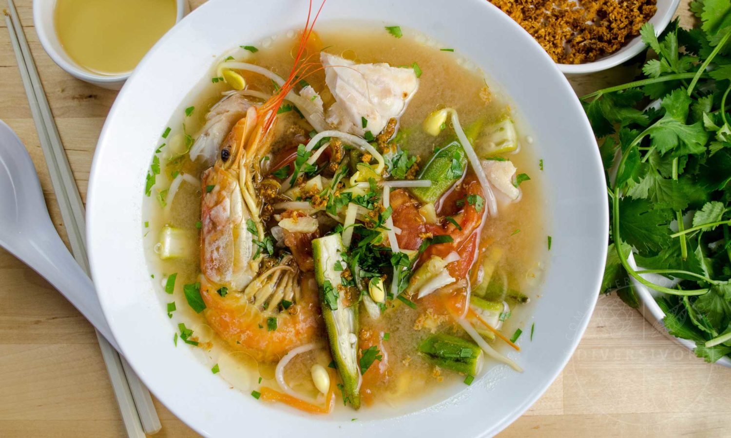 Canh Chua Cá - Vietnamese Sweet and Sour Fish Soup