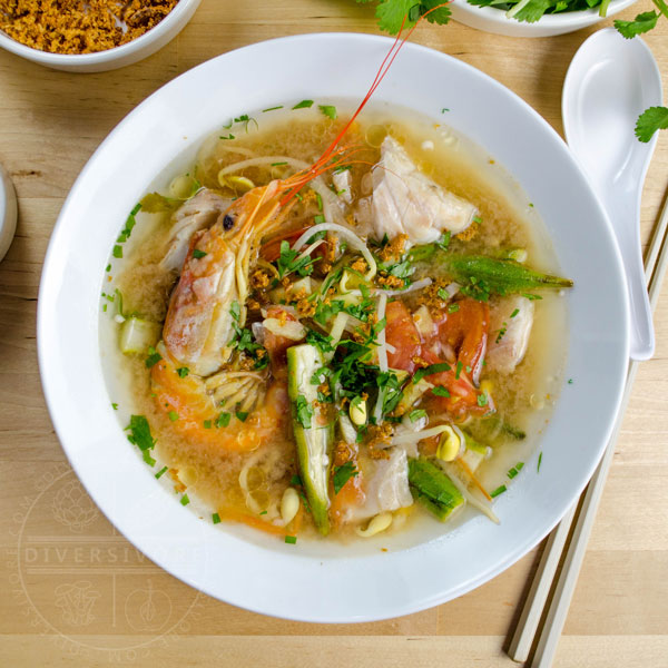 Canh Chua Cá - Vietnamese Sweet and Sour Fish Soup