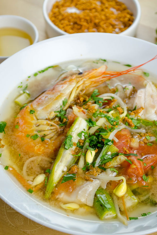 Canh Chua Cá - Vietnamese Sweet and Sour Fish Soup