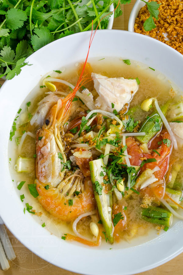 Canh Chua Cá - Vietnamese Sweet and Sour Fish Soup