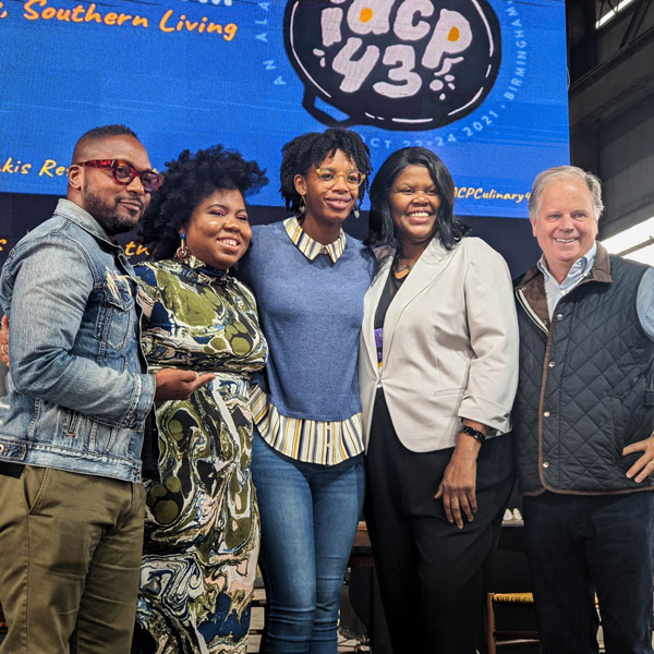 Panel from the Food and Civil Rights Table Talk at IACP 43 in Birmingham