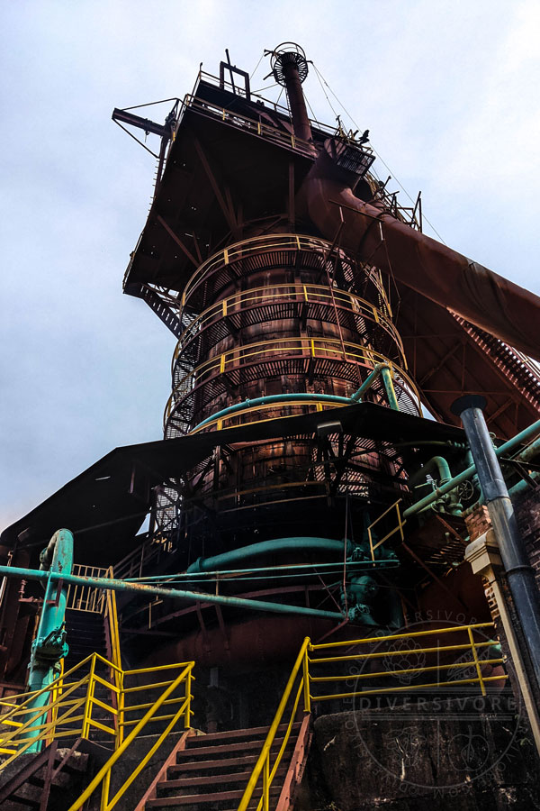 Blast furnace at Sloss Furnaces, Birmingham, Alabama