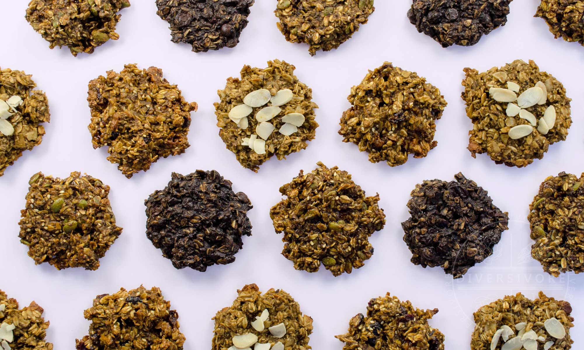 Featured image for “High Protein Breakfast Cookies with Four Variations”