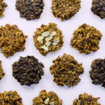 High protein breakfast cookies with four different variations